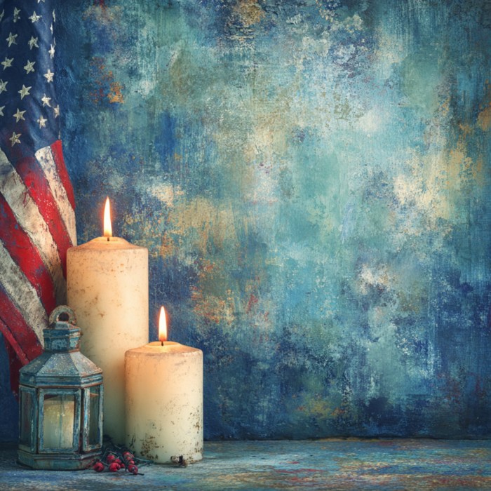 Americana Burning Candles Art Print Free Stock Photo - Public Domain ...